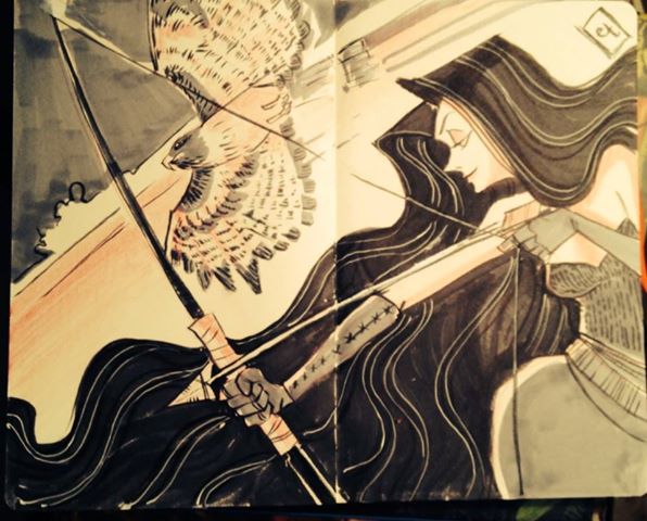 Second Week of #Inktober.